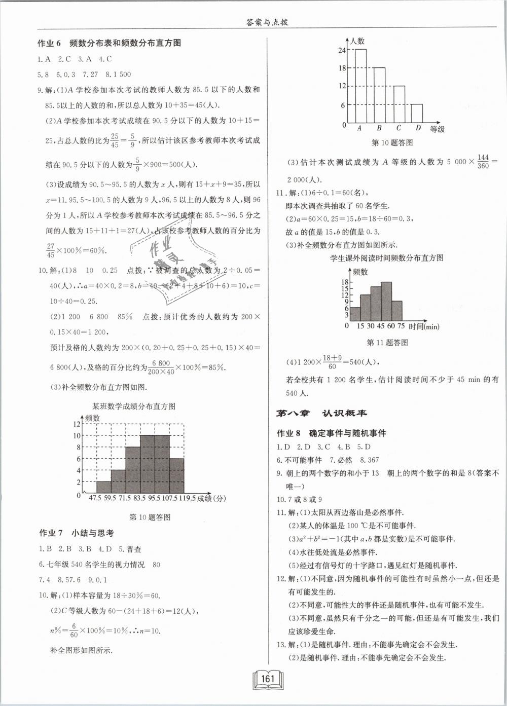 2019年启东中学作业本八年级数学下册江苏版 第3页