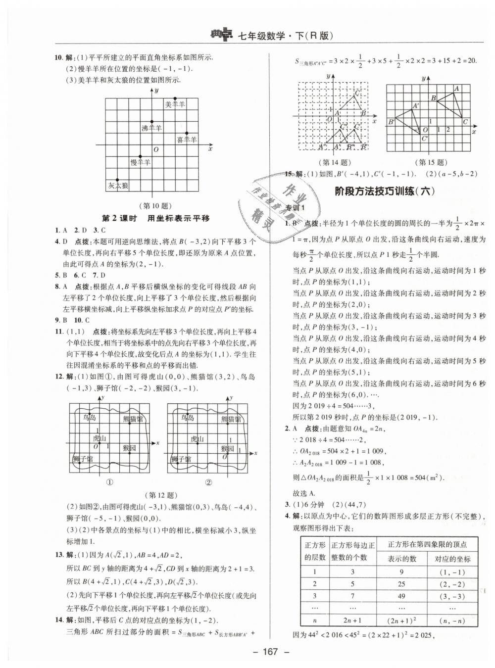 2019年综合应用创新题典中点七年级数学下册人教版 第23页