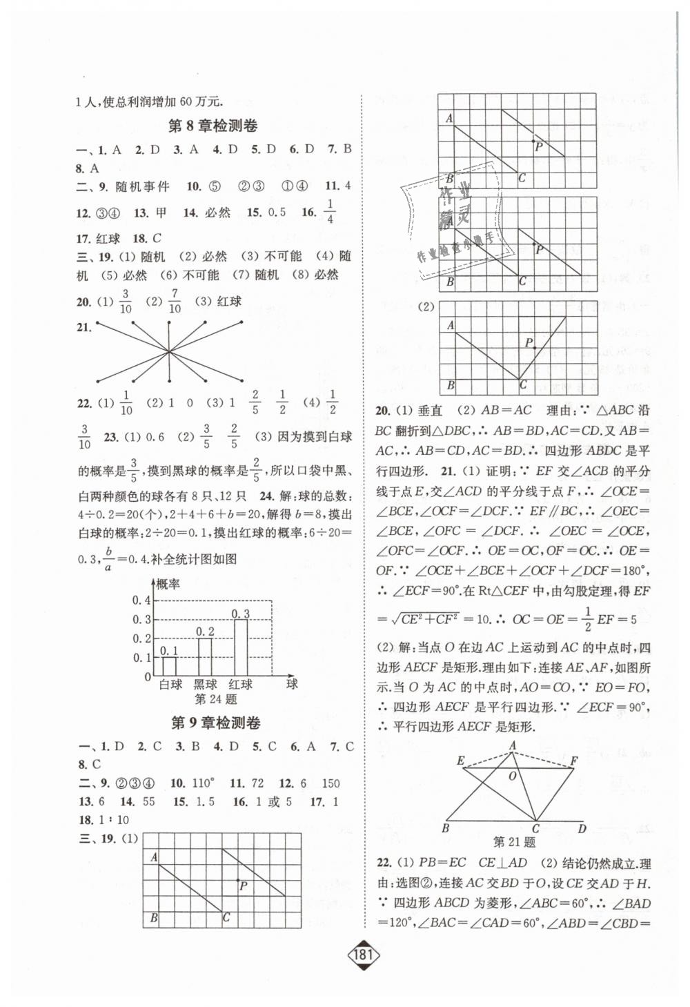 2019年輕松作業(yè)本八年級(jí)數(shù)學(xué)下冊(cè)江蘇版 第19頁(yè)