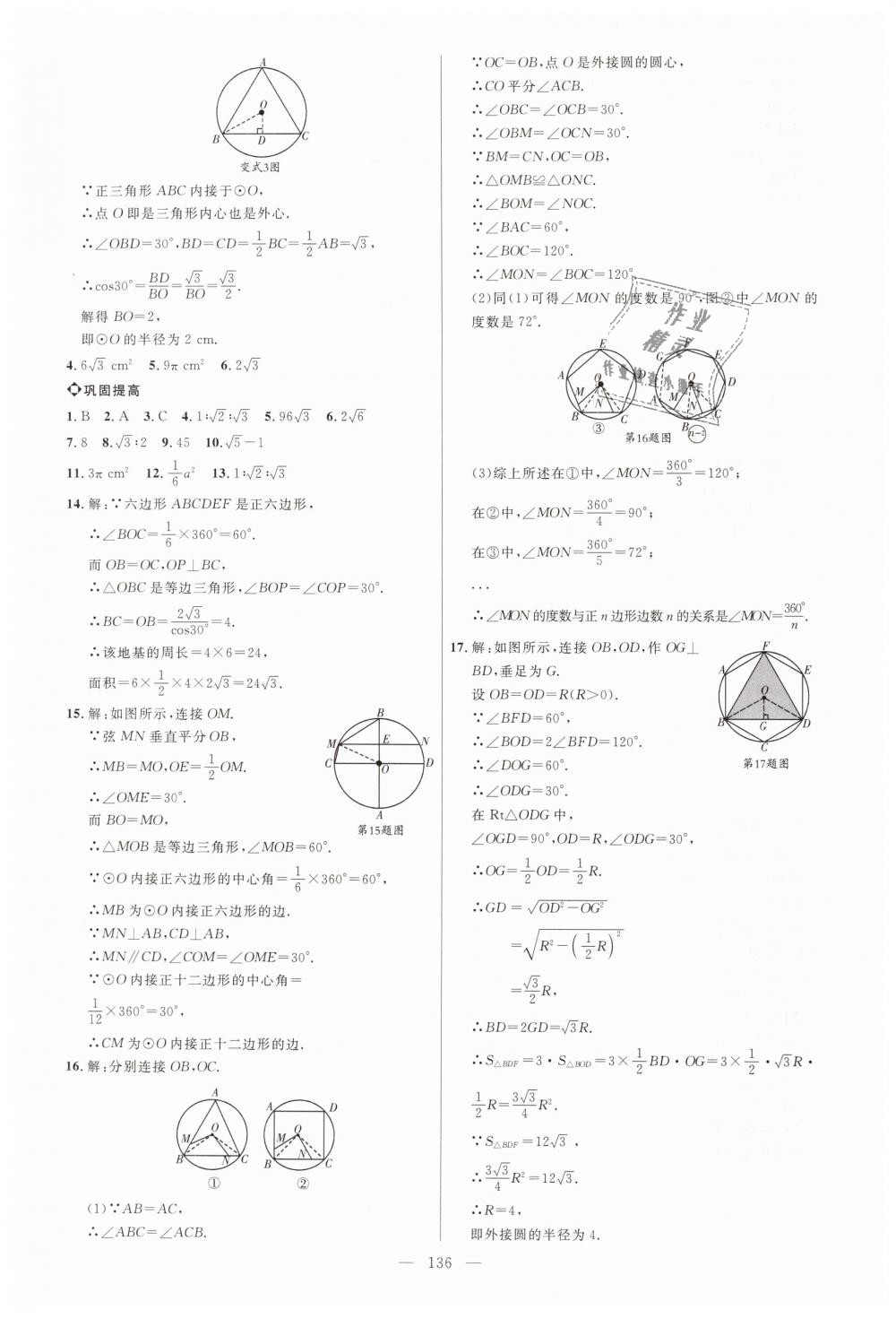 2019年细解巧练九年级数学下册鲁教版 第19页