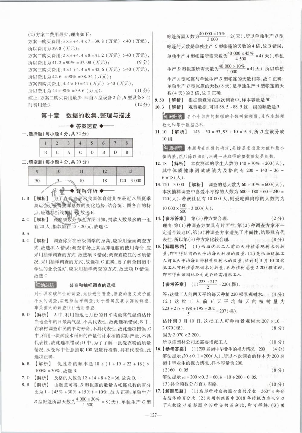 2019年金考卷活頁題選七年級數(shù)學(xué)下冊人教版 第19頁