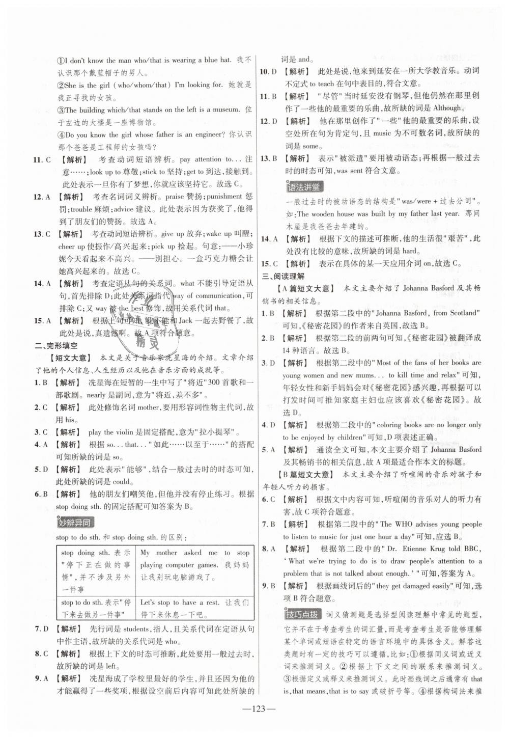 2019年金考卷活頁(yè)題選九年級(jí)英語(yǔ)下冊(cè)人教版 第3頁(yè)