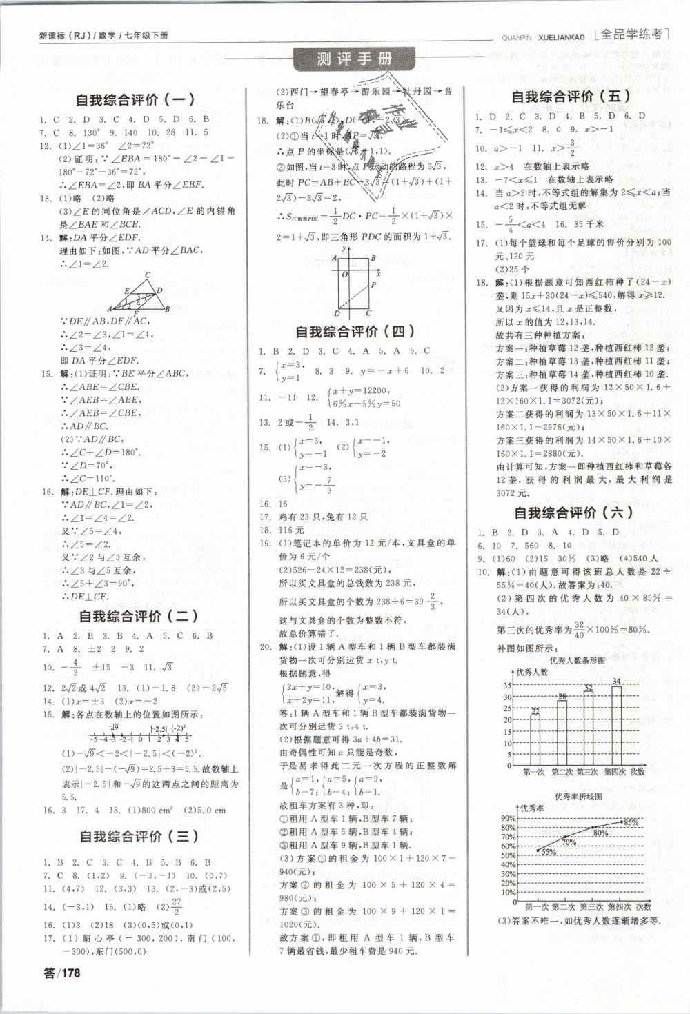 2019年全品學(xué)練考七年級數(shù)學(xué)下冊人教版 第12頁