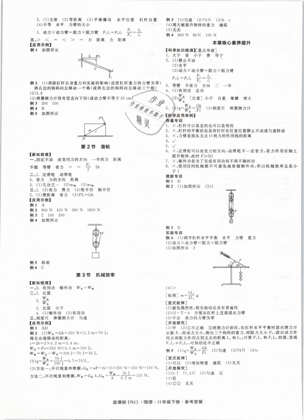 2019年全品學(xué)練考八年級(jí)物理下冊(cè)人教版 第5頁(yè)