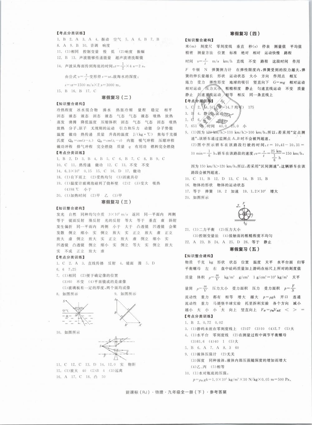 2019年全品學練考九年級物理全一冊下人教版 第13頁