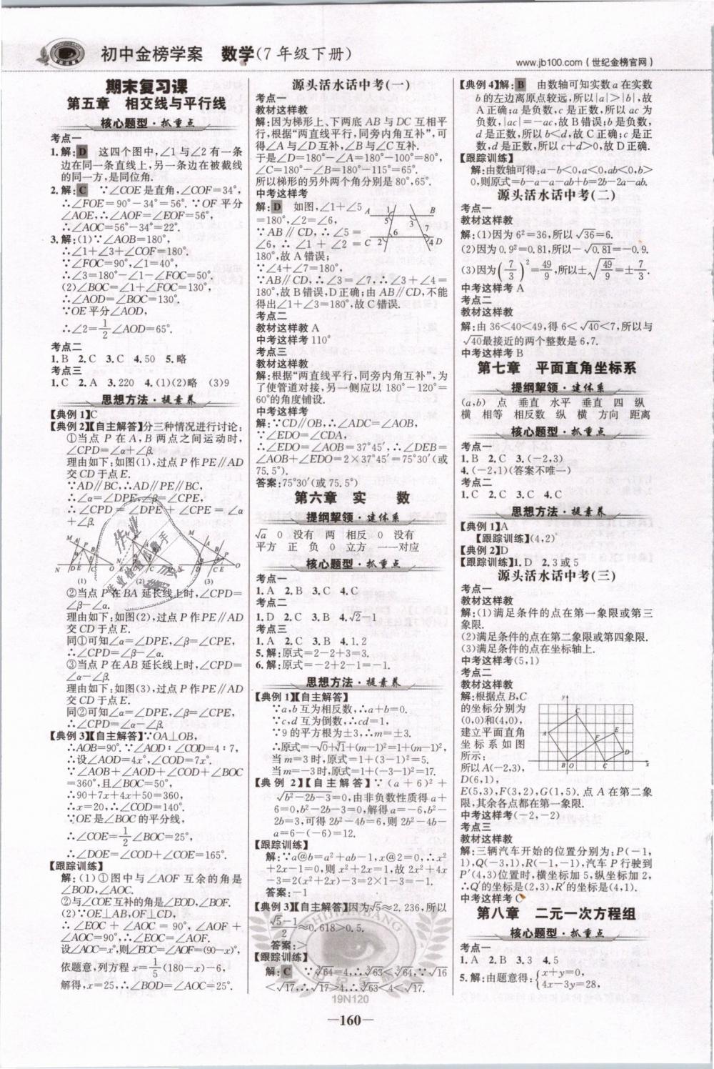 2019年世紀(jì)金榜金榜學(xué)案七年級(jí)數(shù)學(xué)下冊(cè)人教版 第11頁(yè)