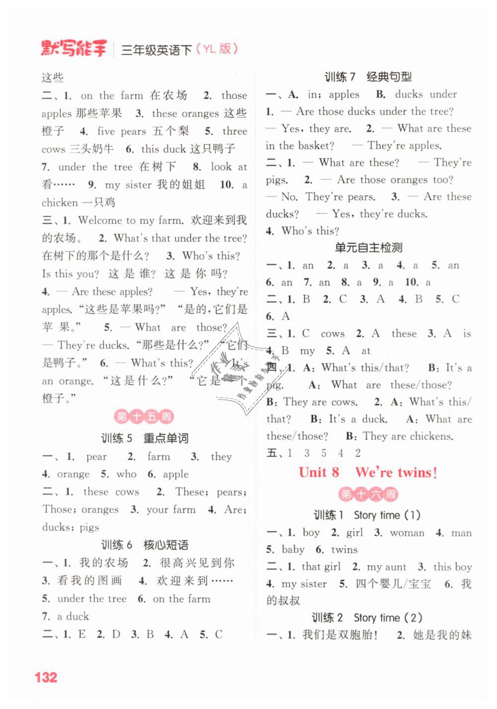 2019年小學(xué)英語(yǔ)默寫能手三年級(jí)下冊(cè)譯林版 第10頁(yè)