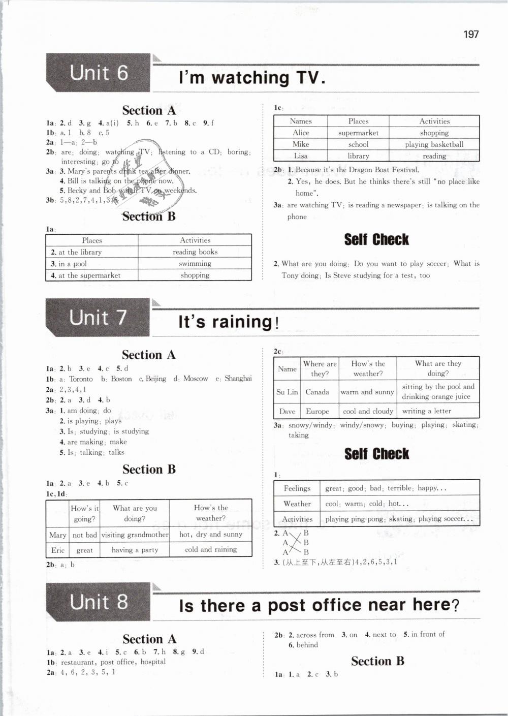 2019年一本初中英語七年級下冊人教版 第37頁