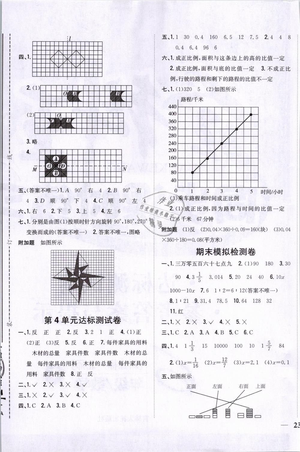 2019年全科王同步课时练习六年级数学下册北师大版 第13页