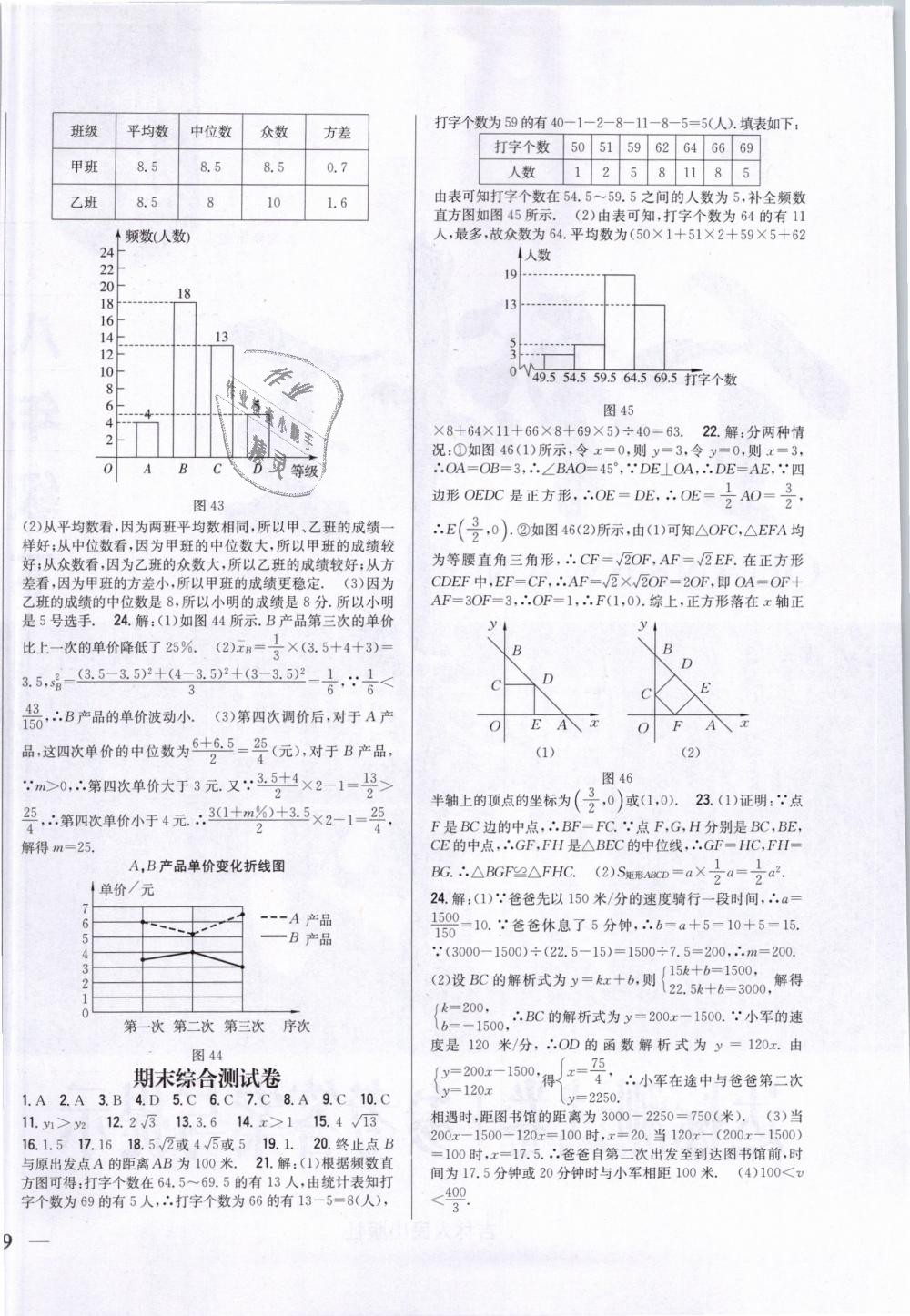 2019年全科王同步課時(shí)練習(xí)八年級(jí)數(shù)學(xué)下冊(cè)人教版 第14頁