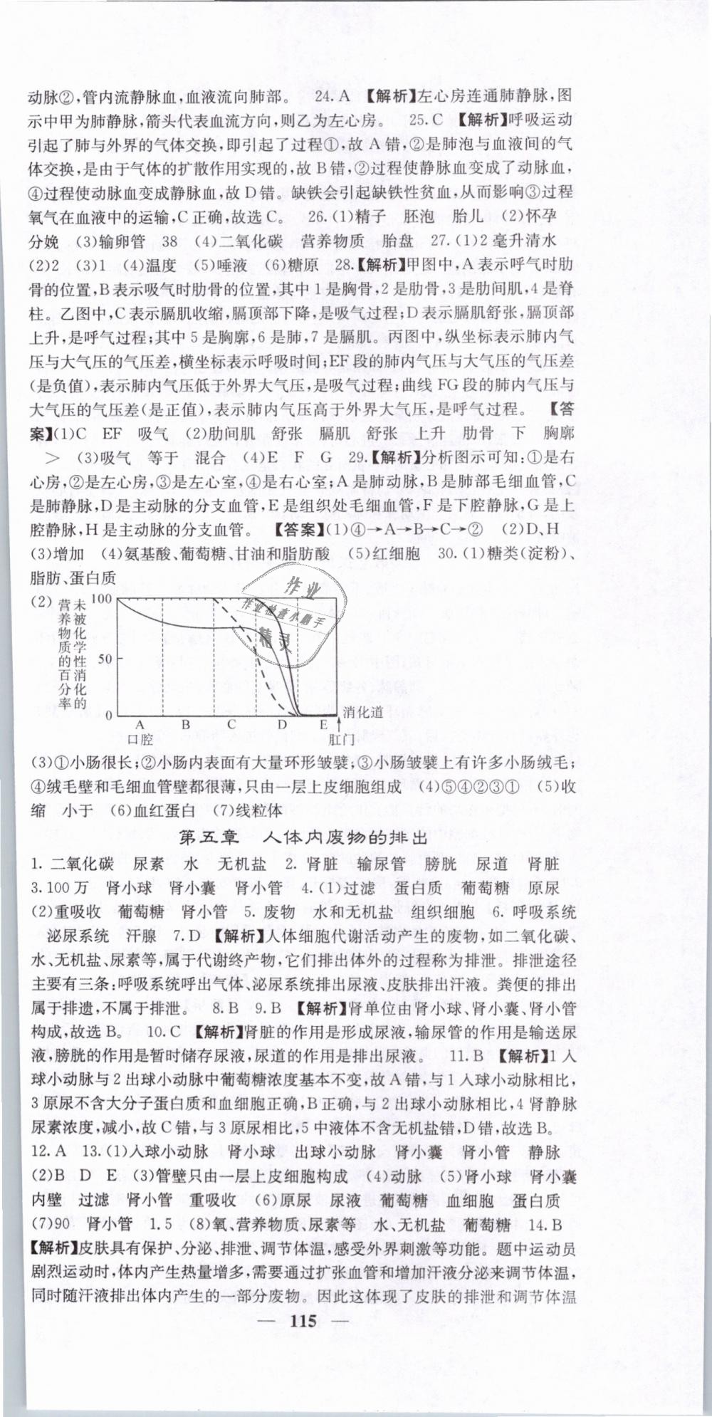 2019年課堂點(diǎn)睛七年級(jí)生物下冊(cè)人教版 第18頁(yè)
