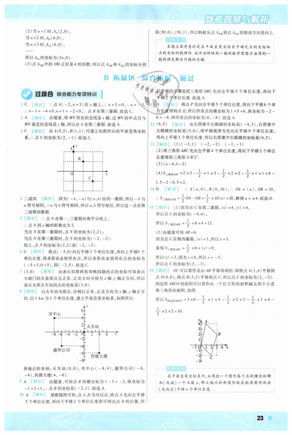 2019年一遍过初中数学七年级下册人教版 第23页