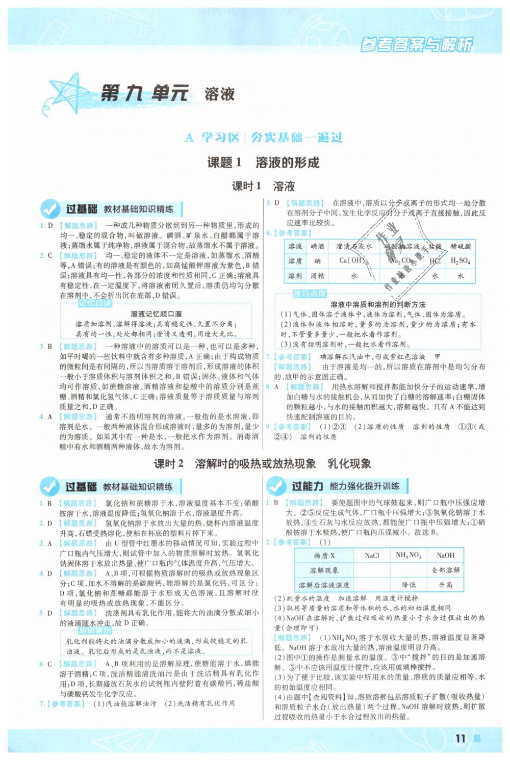 2019年一遍過初中化學九年級下冊人教版 第11頁