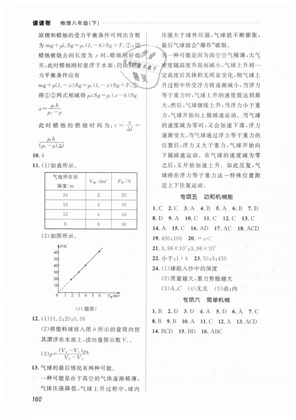 2019年課課幫八年級物理下冊人教版 第22頁