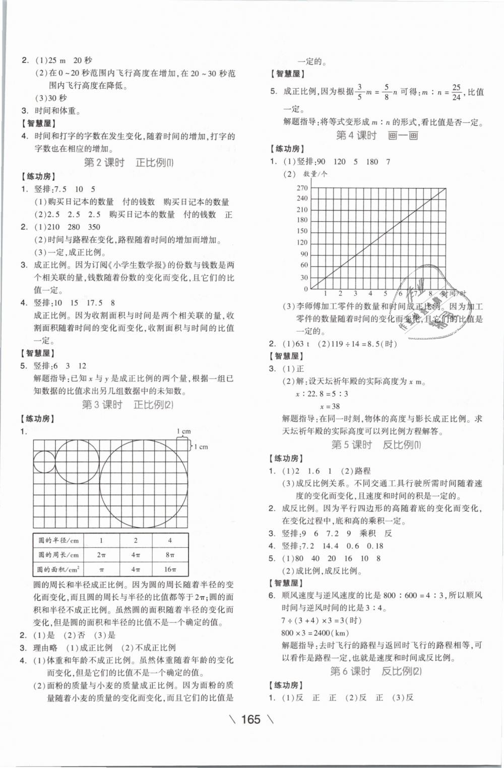 2019年全品学练考六年级数学下册北师大版 第5页