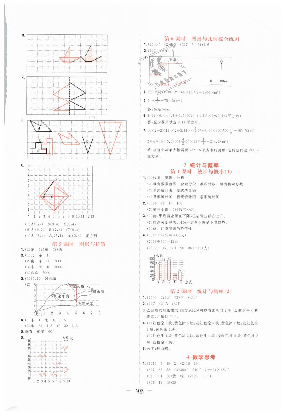 2019年練出好成績(jī)六年級(jí)數(shù)學(xué)下冊(cè)人教版 第13頁(yè)