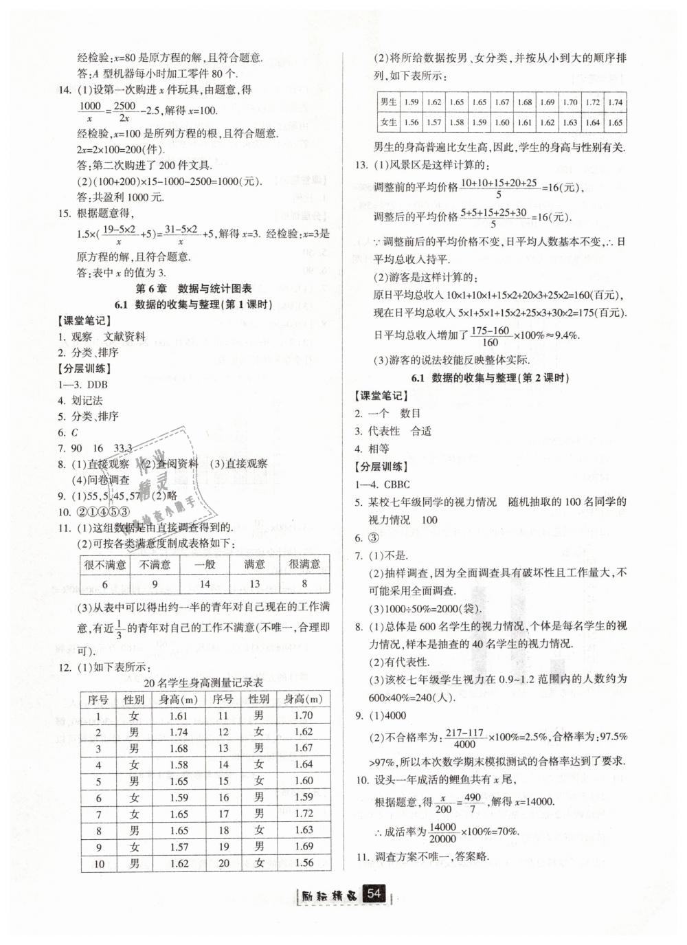 2019年勵(lì)耘書業(yè)勵(lì)耘新同步七年級(jí)數(shù)學(xué)下冊(cè)浙教版 第18頁(yè)