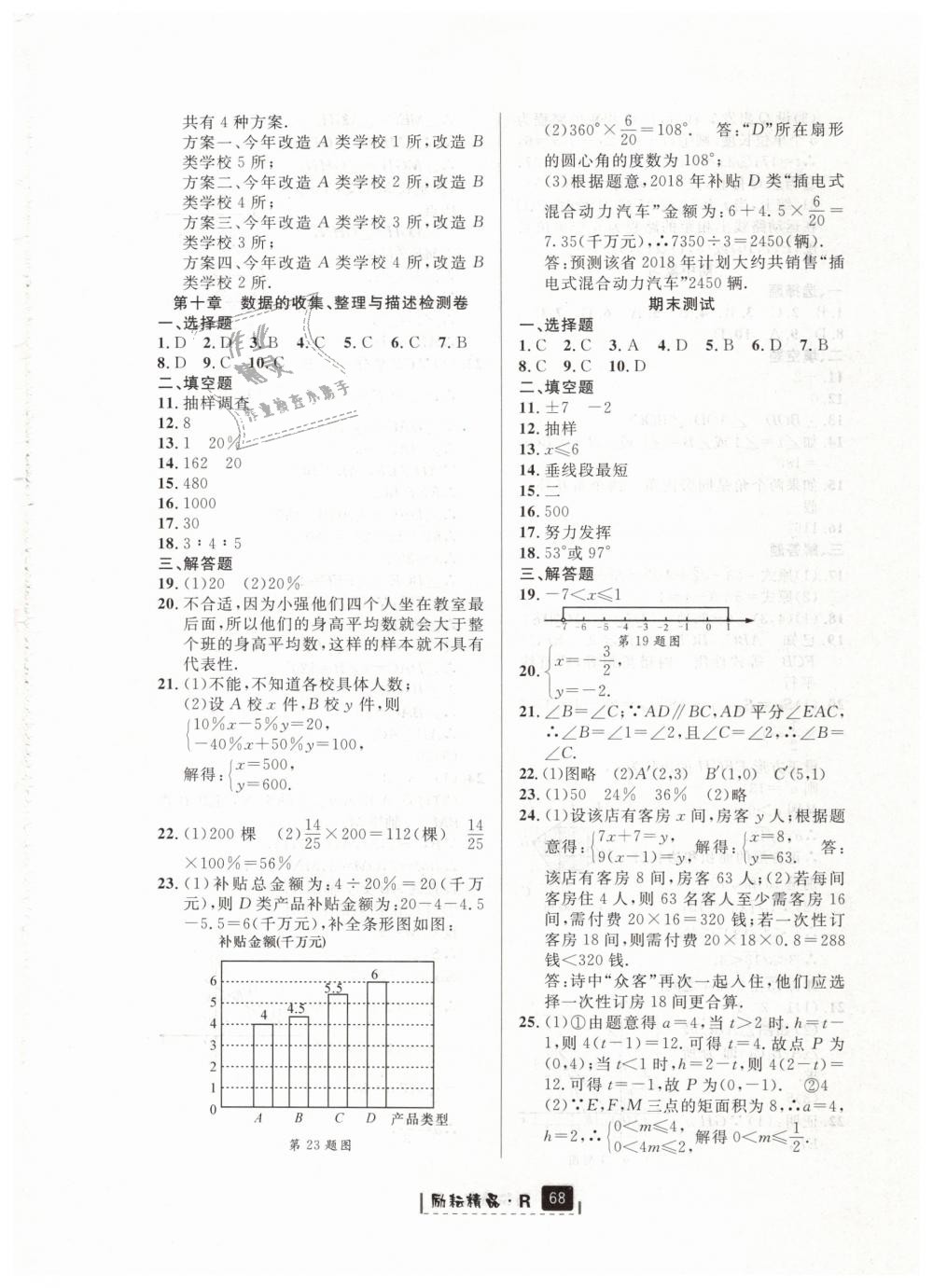 2019年励耘书业励耘新同步七年级数学下册人教版 第36页