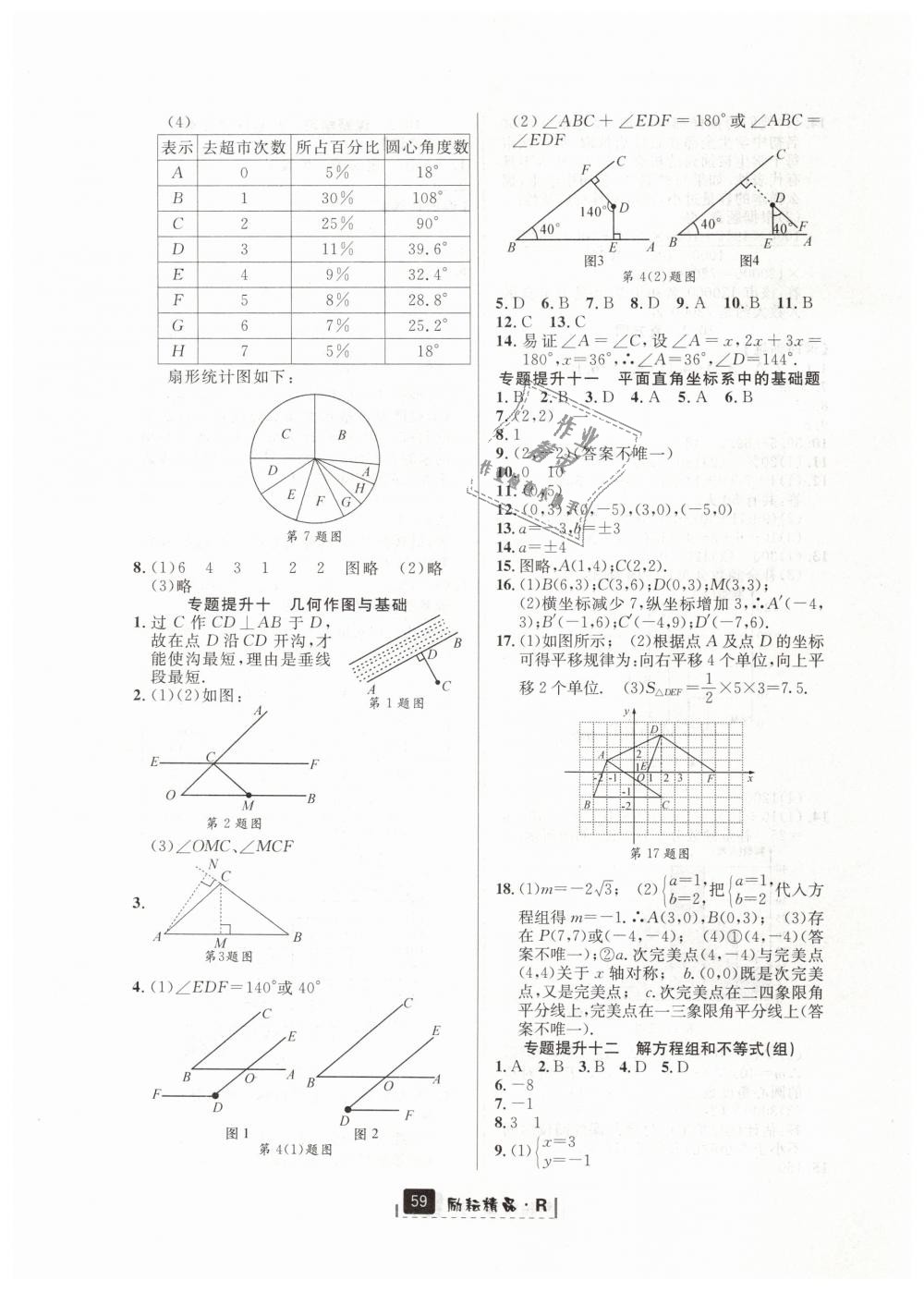 2019年励耘书业励耘新同步七年级数学下册人教版 第27页