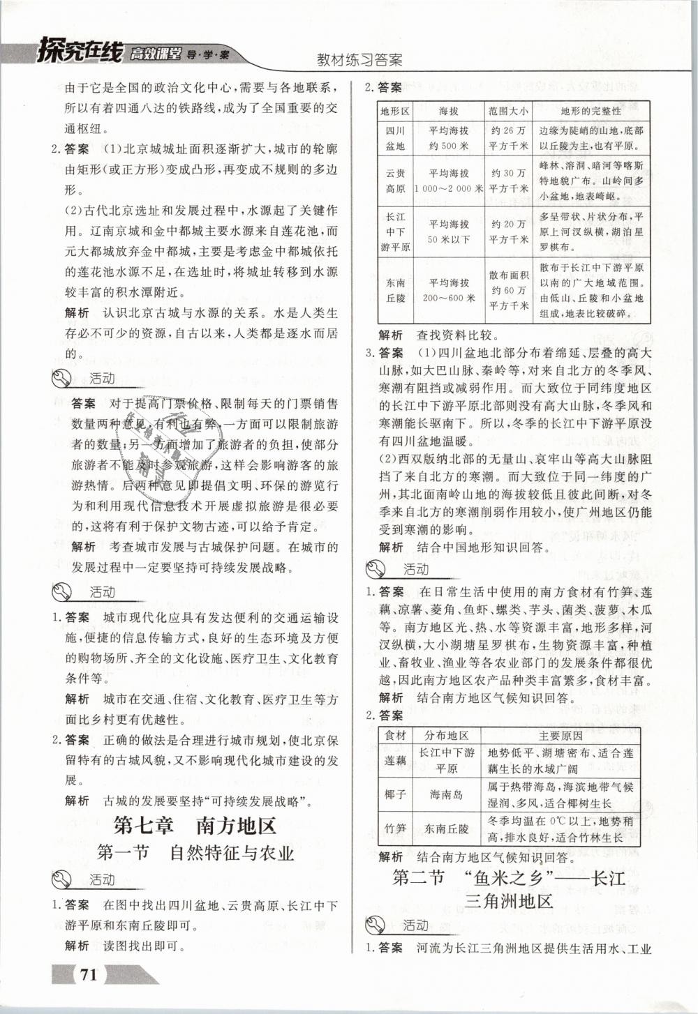 2019年探究在线高效课堂八年级地理下册人教版 第12页