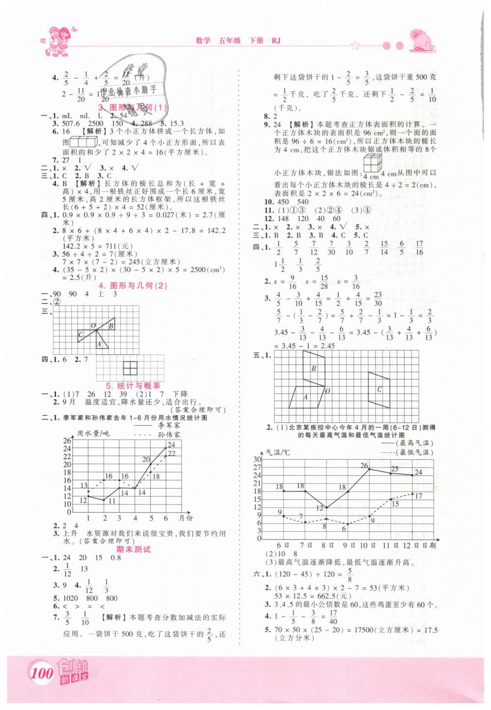 2019年創(chuàng)維新課堂五年級數(shù)學下冊人教版 第12頁