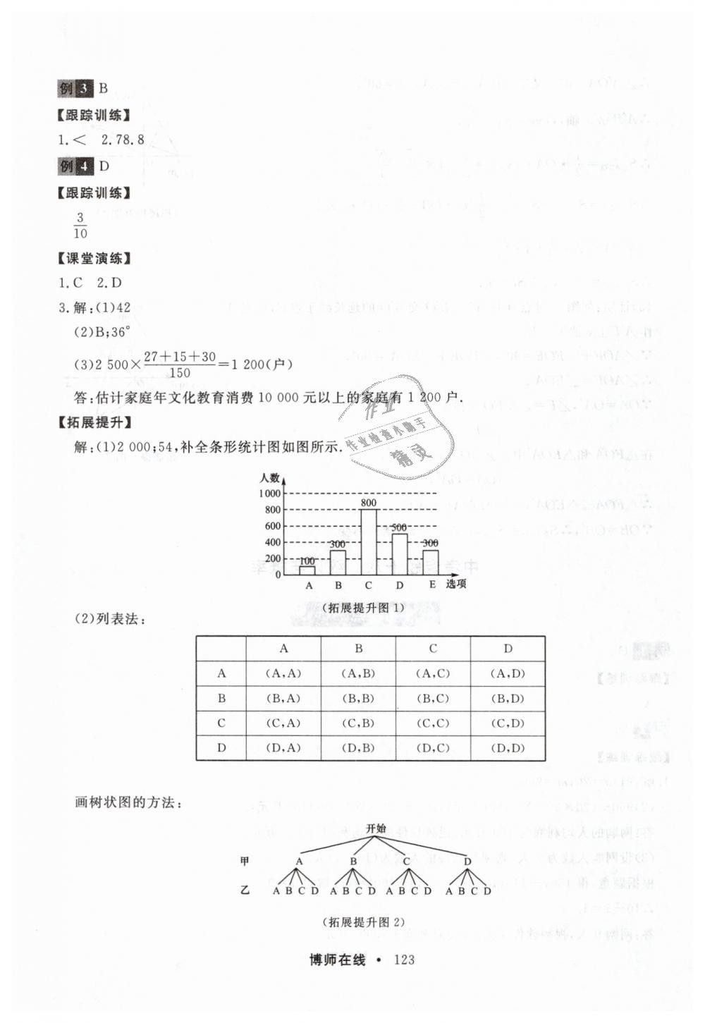 2019年博师在线九年级数学全一册人教版 第35页