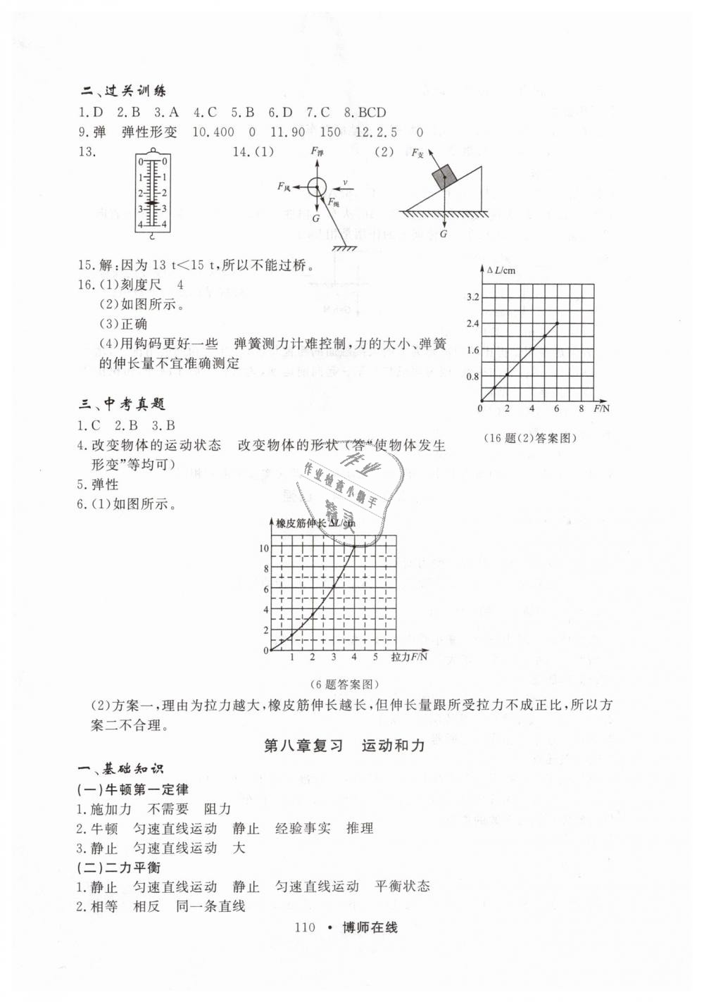 2019年博師在線九年級總復習物理人教版 第6頁