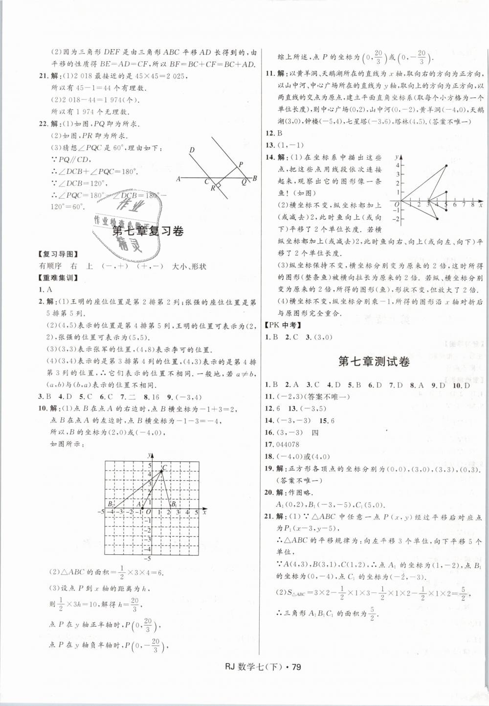 2019年奪冠百分百初中優(yōu)化測試卷七年級數(shù)學(xué)下冊人教版 第3頁