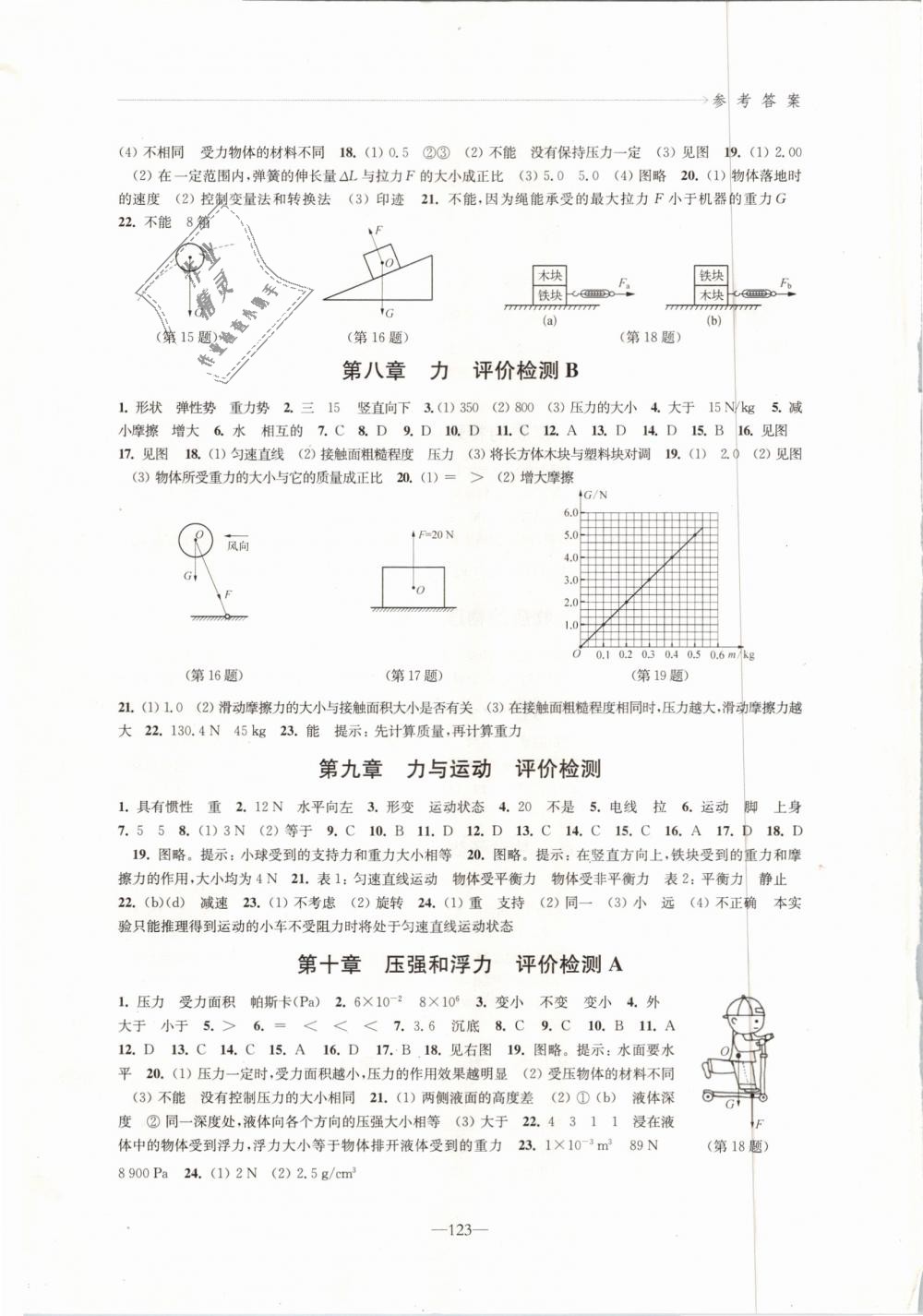 2019年學(xué)習(xí)與評價八年級物理下冊蘇科版江蘇鳳凰教育出版社 第7頁