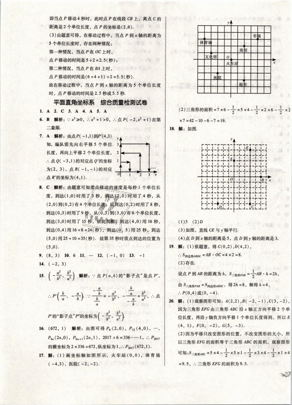 2019年单元加期末复习与测试七年级数学下册人教版 第5页