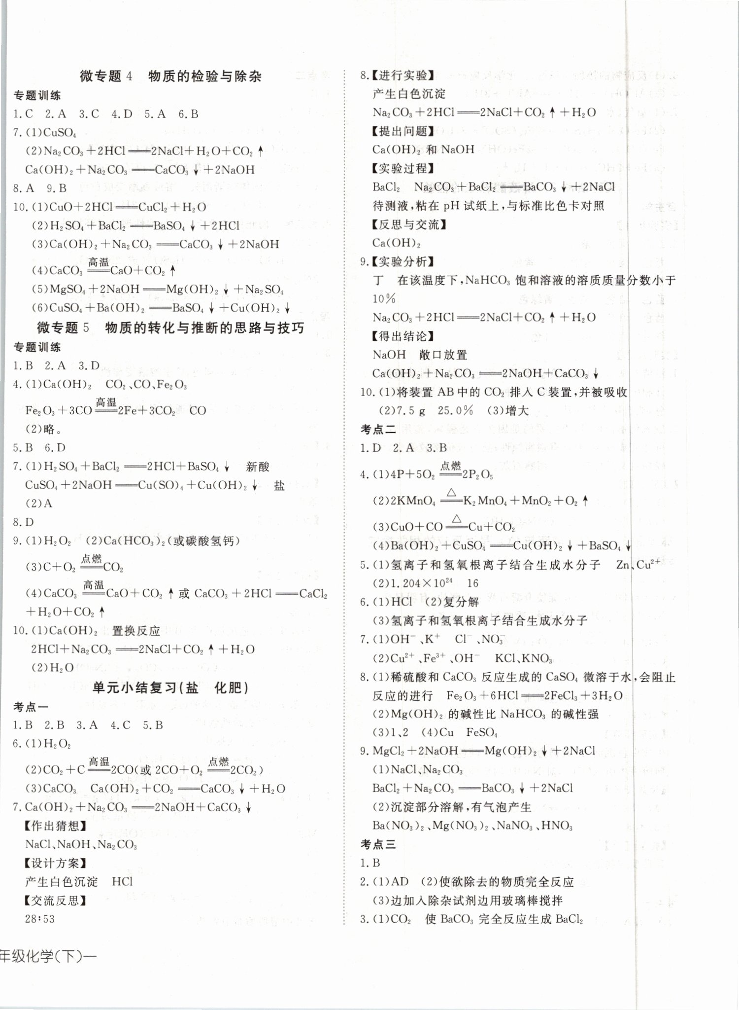 2019年探究在線高效課堂九年級化學(xué)下冊人教版 第12頁