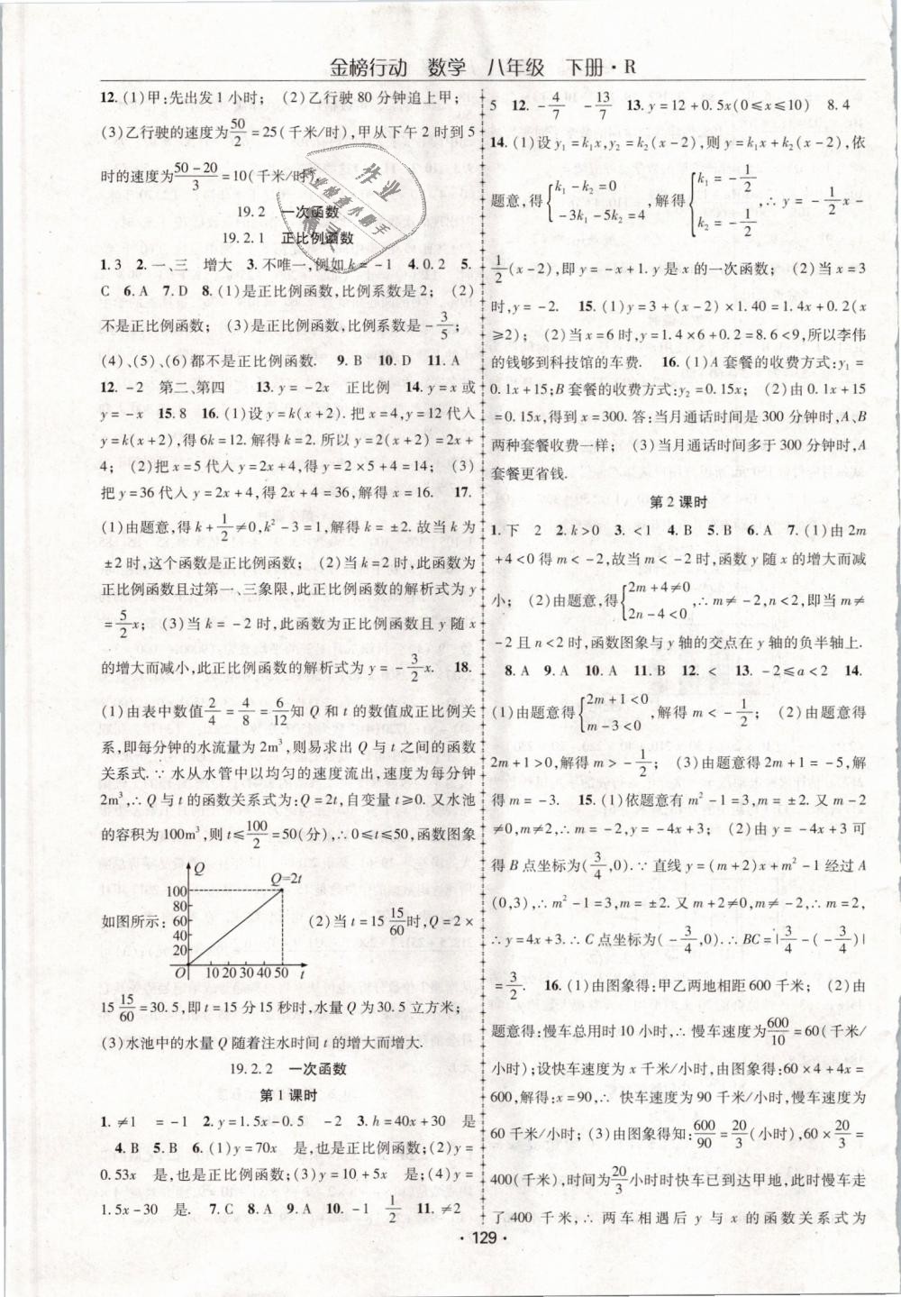 2019年金榜行動(dòng)課時(shí)導(dǎo)學(xué)案八年級(jí)數(shù)學(xué)下冊(cè)人教版 第9頁(yè)