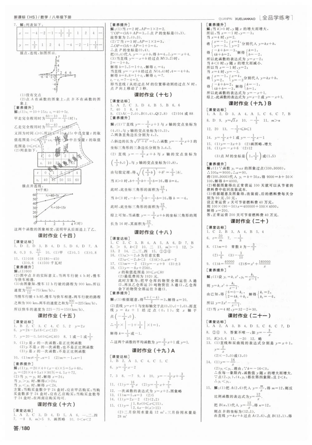 2019年全品學(xué)練考八年級(jí)數(shù)學(xué)下冊(cè)華師大版 第8頁(yè)