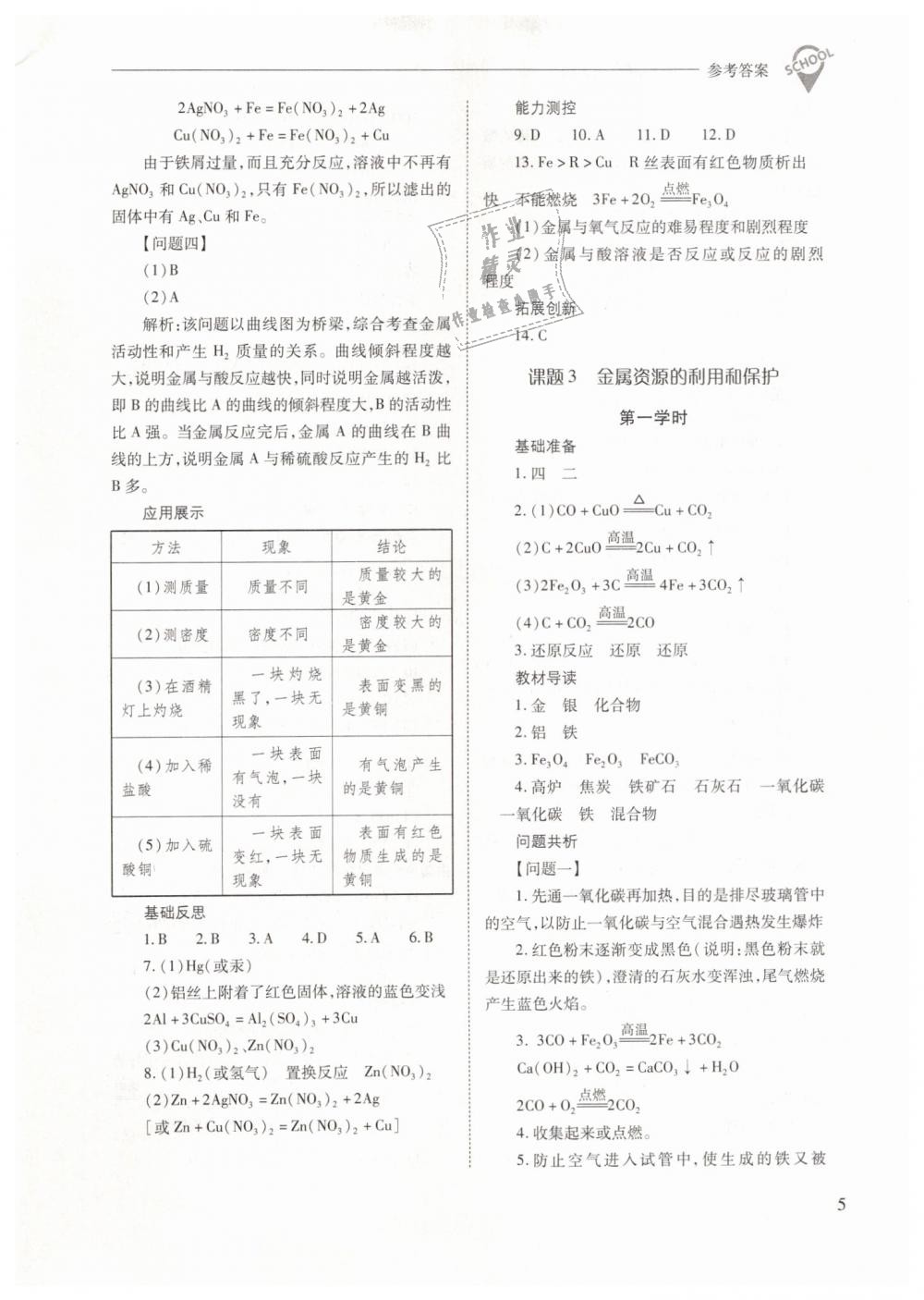 2019年新課程問題解決導(dǎo)學(xué)方案九年級化學(xué)下冊人教版 第5頁