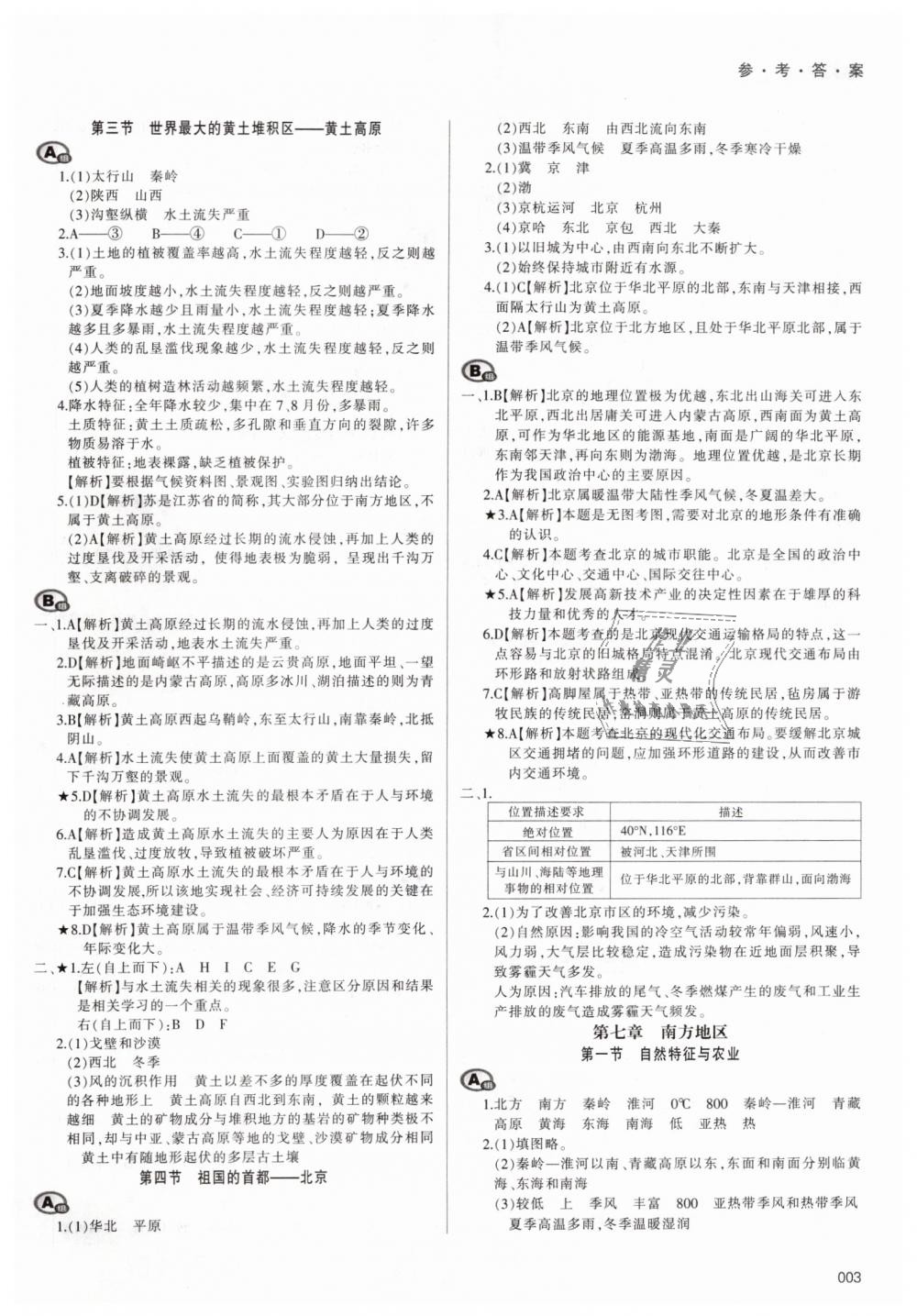 2019年學(xué)習(xí)質(zhì)量監(jiān)測八年級地理下冊人教版 第3頁