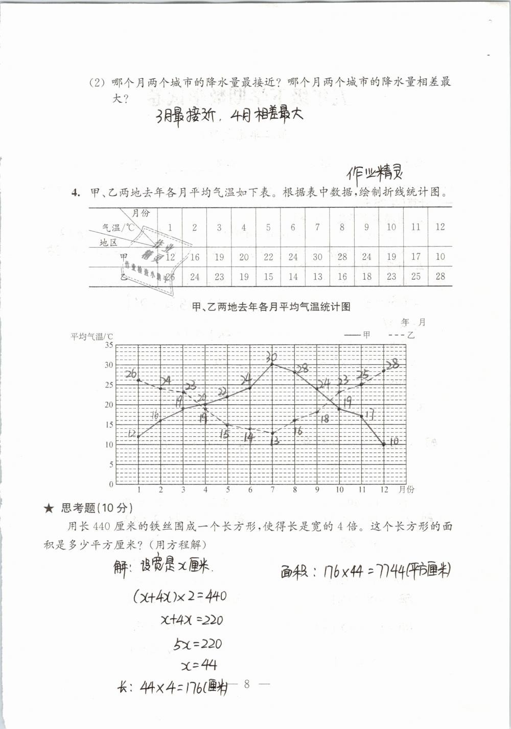 2019年強化拓展卷小學(xué)數(shù)學(xué)五年級下冊蘇教版提優(yōu)版 第8頁