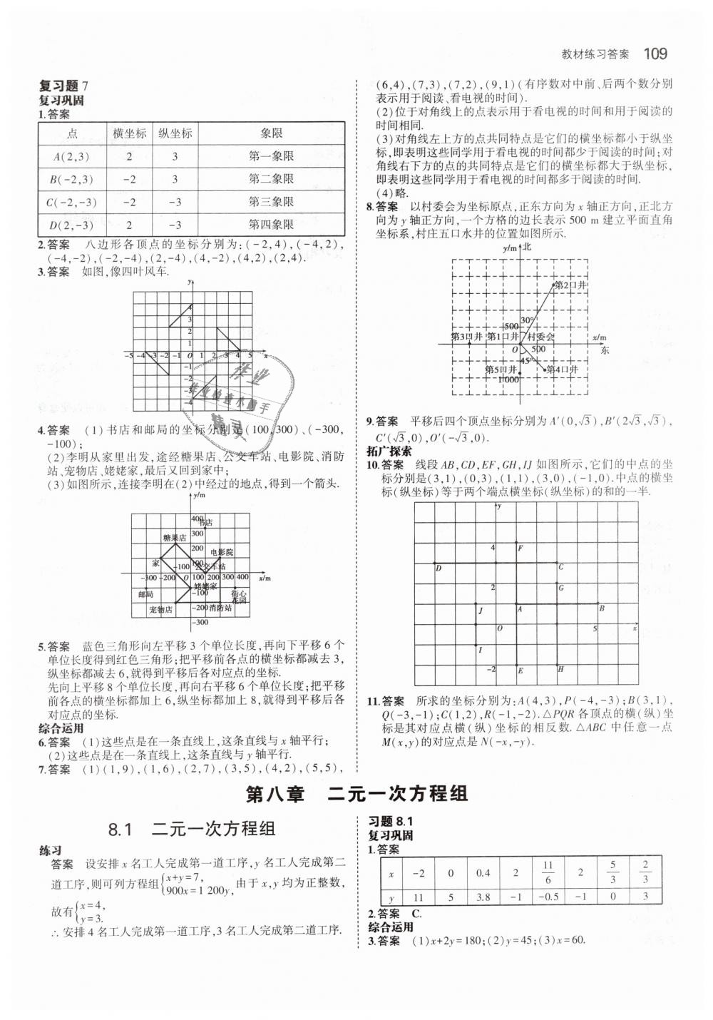 2019年教材課本七年級數(shù)學下冊人教版 第7頁