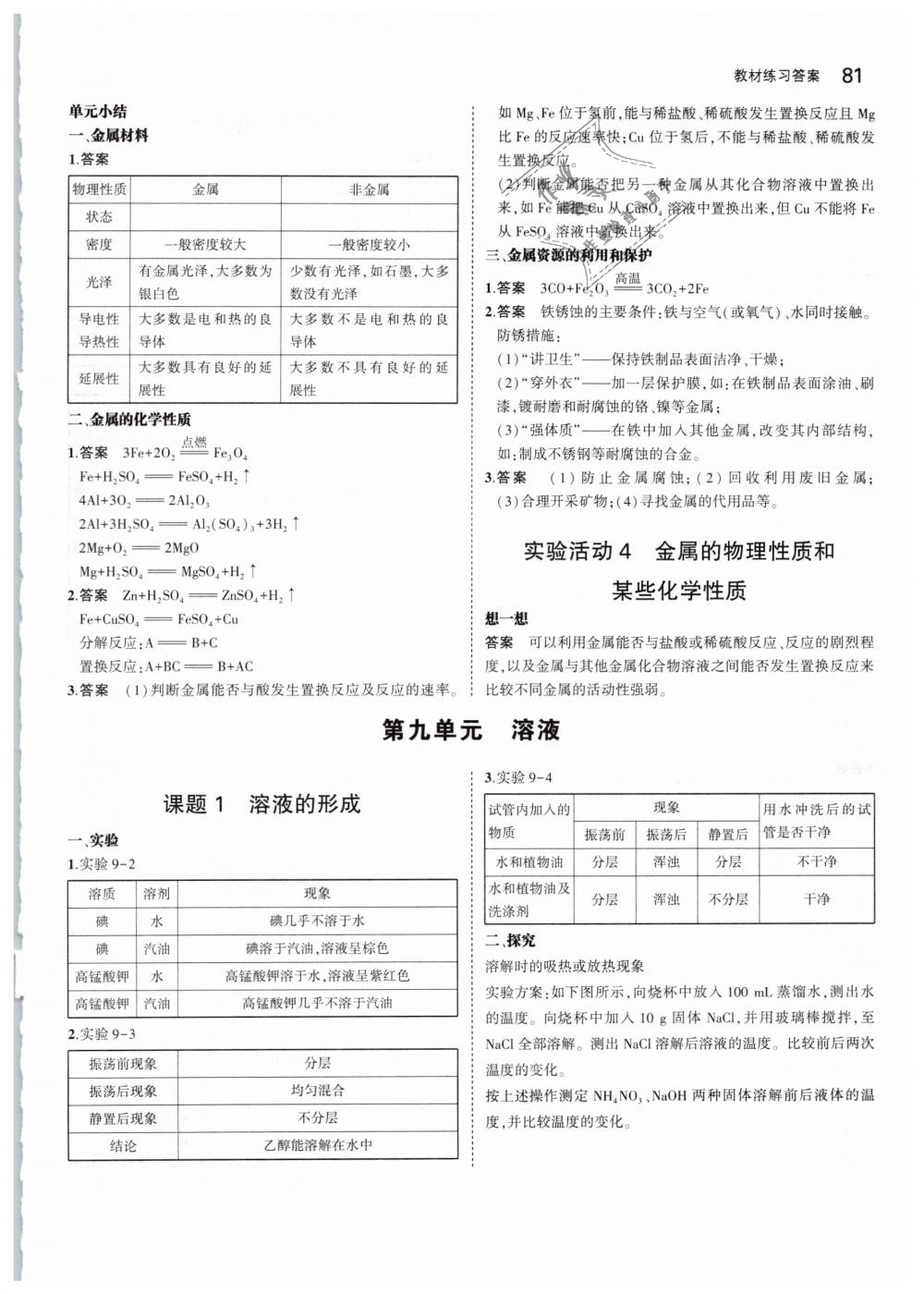 2019年教材課本九年級化學(xué)下冊人教版 第3頁