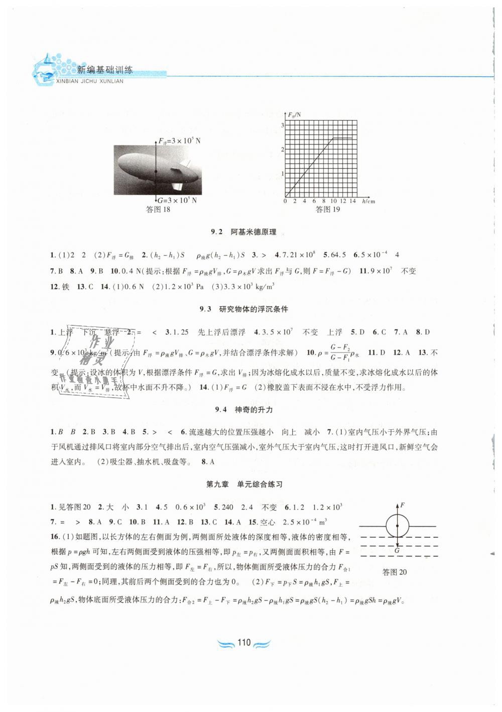 2019年新編基礎(chǔ)訓(xùn)練八年級(jí)物理下冊(cè)滬粵版黃山書社 第6頁(yè)