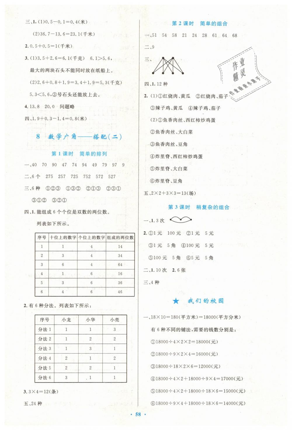 2019年小學(xué)同步測(cè)控優(yōu)化設(shè)計(jì)三年級(jí)數(shù)學(xué)下冊(cè)人教版增強(qiáng)版 第10頁