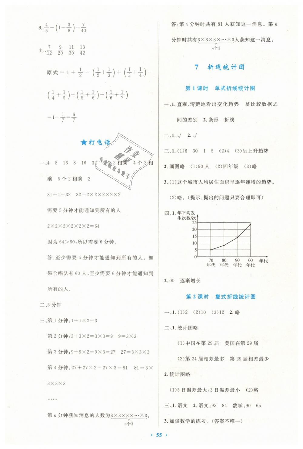 2019年小學同步測控優(yōu)化設(shè)計五年級數(shù)學下冊人教版增強版 第11頁