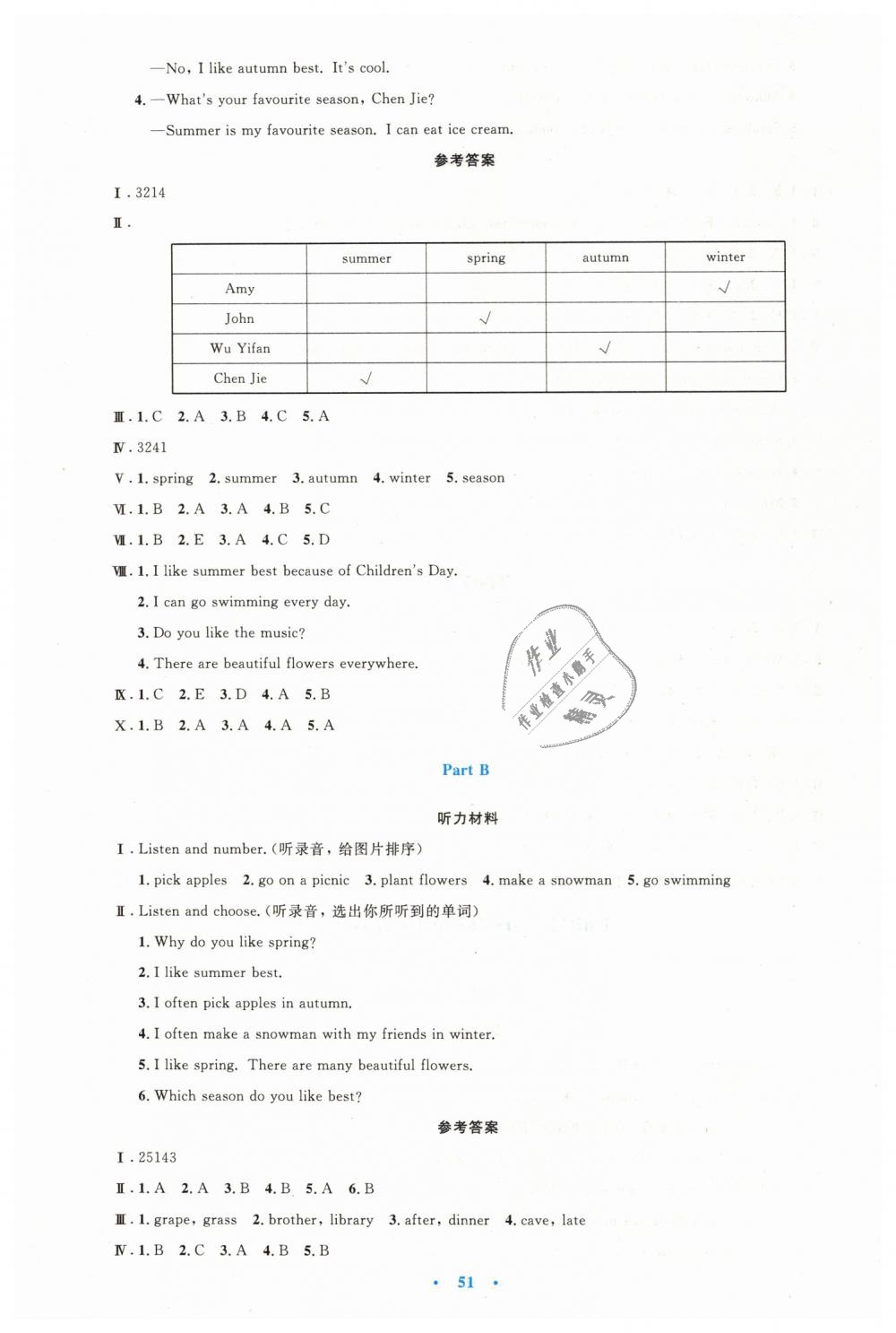 2019年小学同步测控优化设计五年级英语下册人教PEP版增强版 第3页