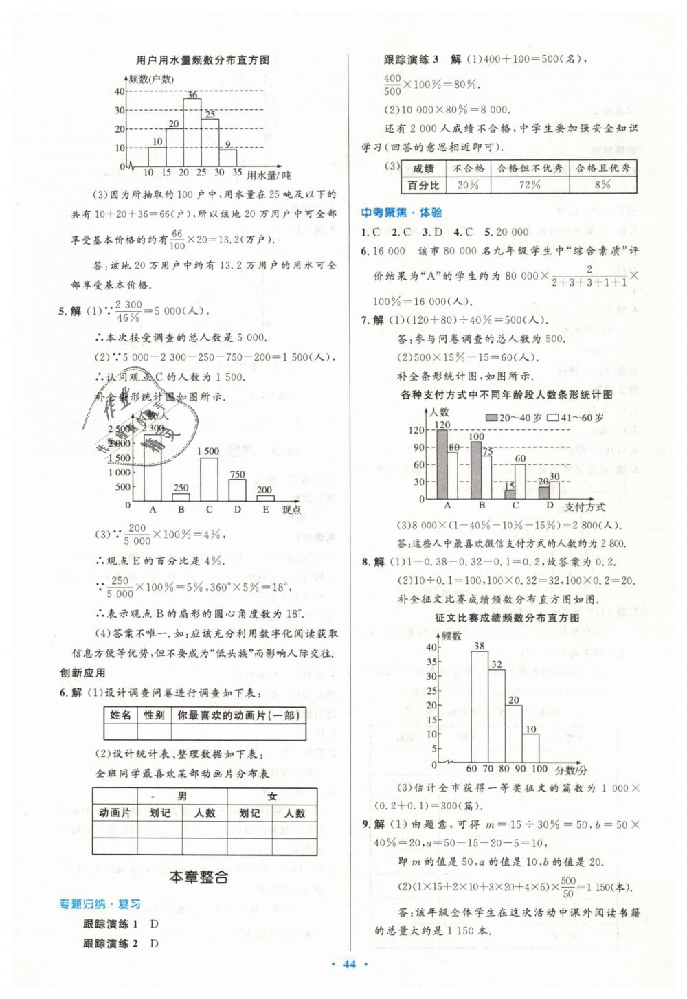 2019年初中同步測(cè)控優(yōu)化設(shè)計(jì)七年級(jí)數(shù)學(xué)下冊(cè)人教版 第30頁(yè)