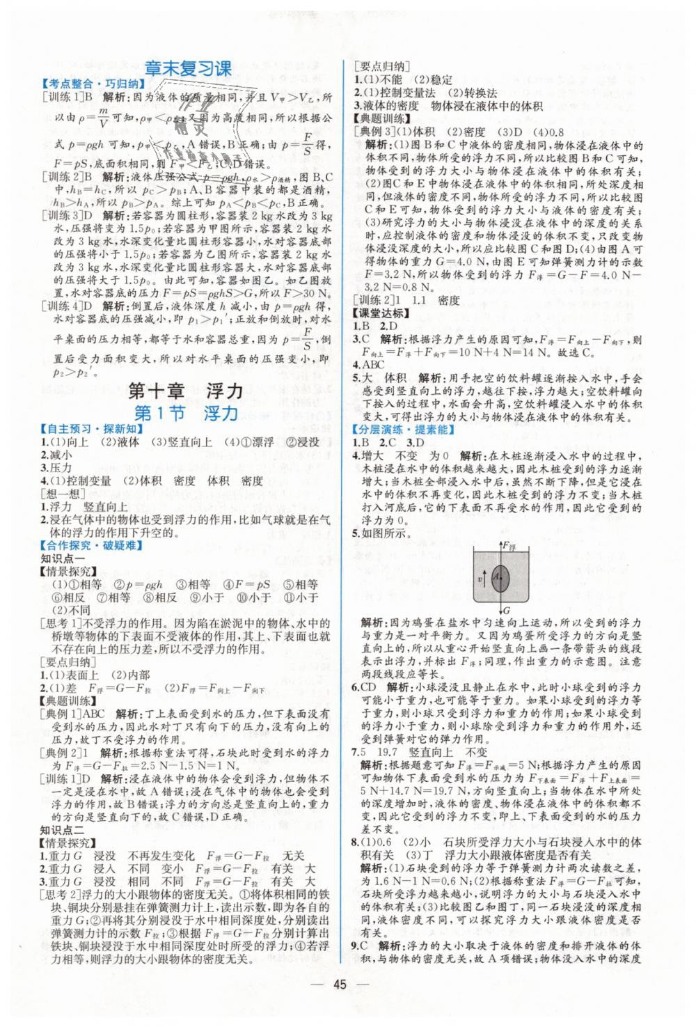 2019年同步學(xué)歷案課時練八年級物理下冊人教版 第13頁