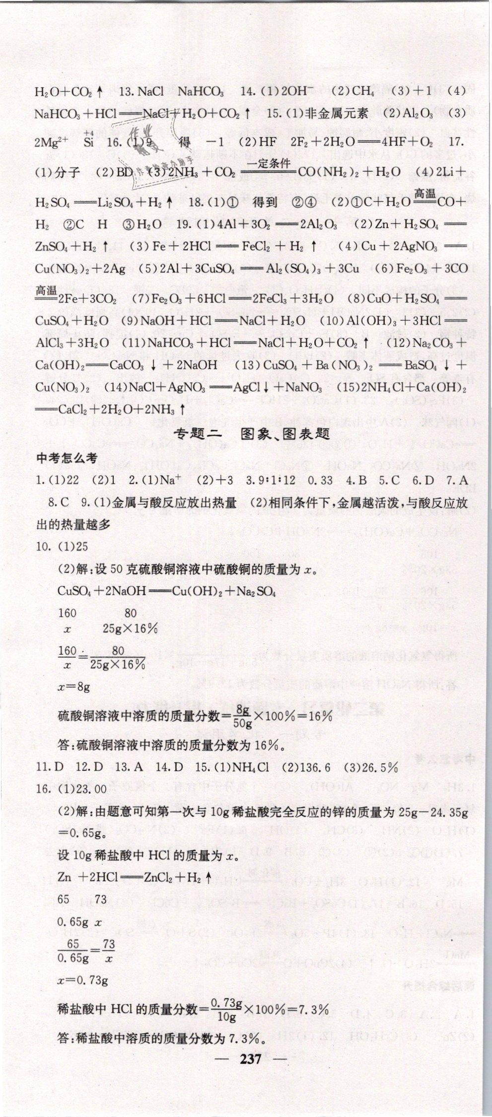 2019年中考新航線九年級化學人教版 第22頁