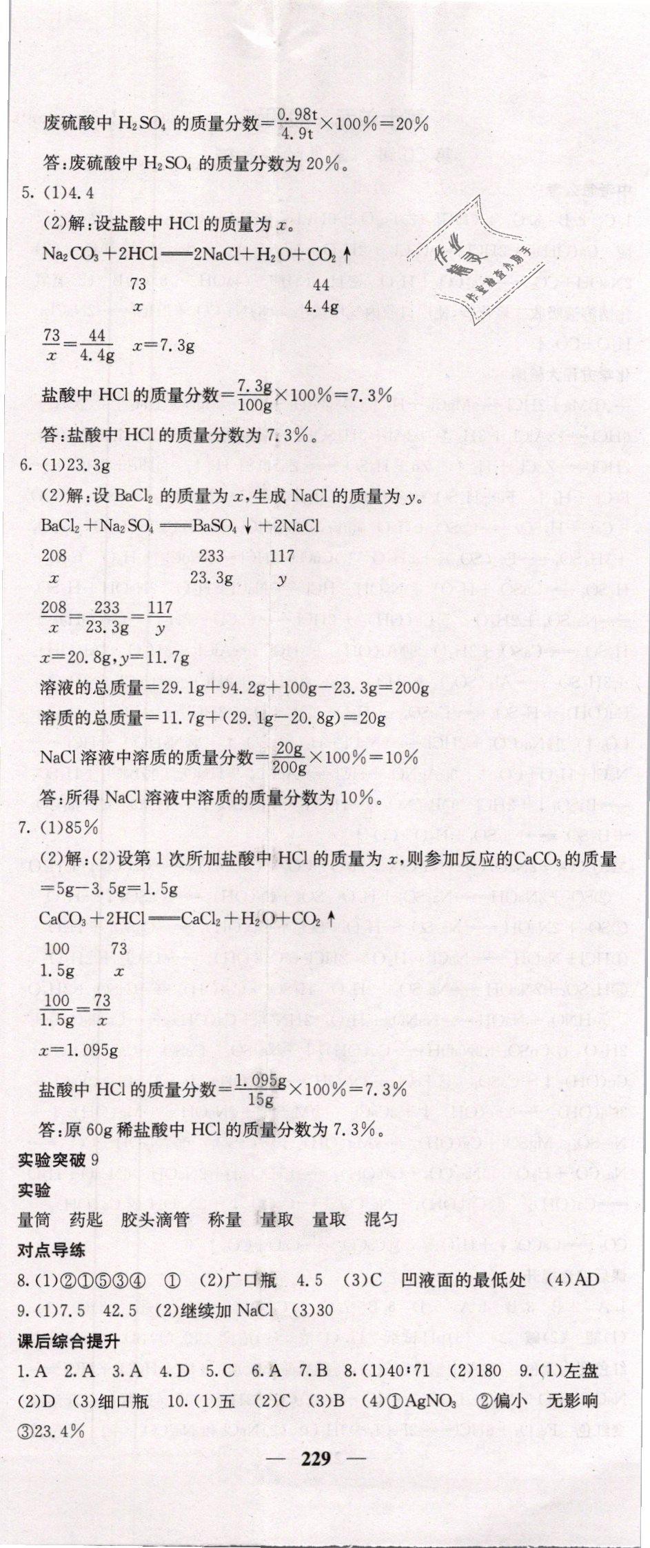 2019年中考新航線九年級化學人教版 第14頁