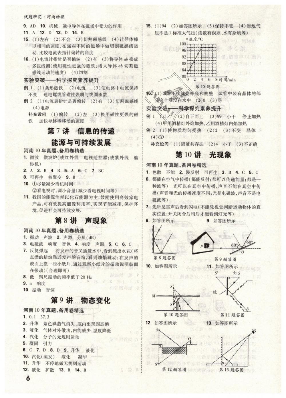 2019年萬唯教育中考試題研究九年級物理河南專版 第6頁