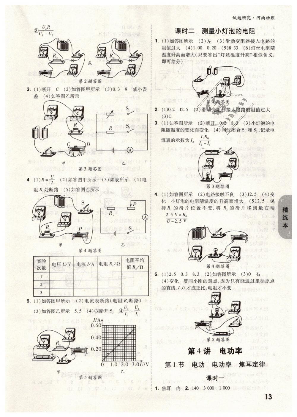 2019年萬唯教育中考試題研究九年級物理河南專版 第13頁