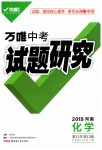 2019年万唯教育中考试题研究九年级化学河南专版