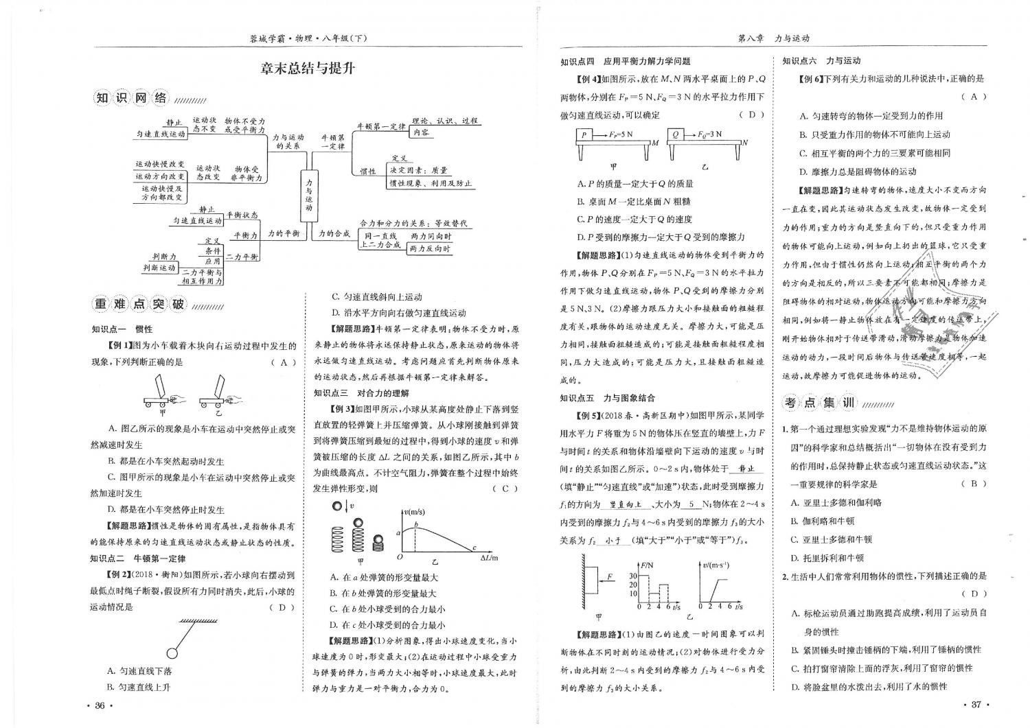 2019年蓉城学霸八年级物理下册教科版 第19页